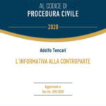 A. Tencati – L’ informativa alla controparte